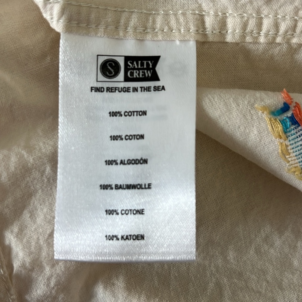 Salty Crew Tight Lines short sleeve shirt XXL - Picture 8 of 8